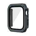 thumbnail image 1 of Case with Screen Protector for Apple Watch Series 1 2 3 38mm, Full Body Protective Anti-Scratch Bumper Rugged Dustproof Drop Protection Bumper Case Cover for iWatch Series 1 2 3 38mm, Gray, 1 of 7