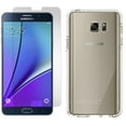 thumbnail image 1 of Case/Screen Protector for Note 5, Tech21 White/Clear Evo Check [ANTI-SHOCK] Cover + PureGear Tempered Glass Screen Guard for Samsung Galaxy Note 5, 1 of 10