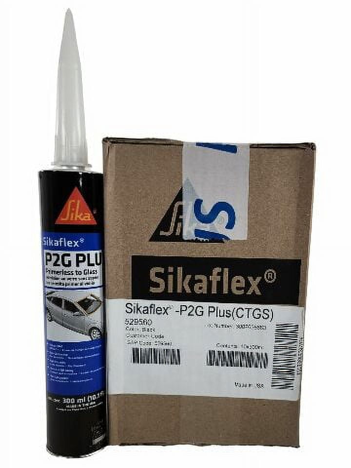 Case Sika P2G+ Plus Primerless* to Glass Automotive Urethane Adhesive