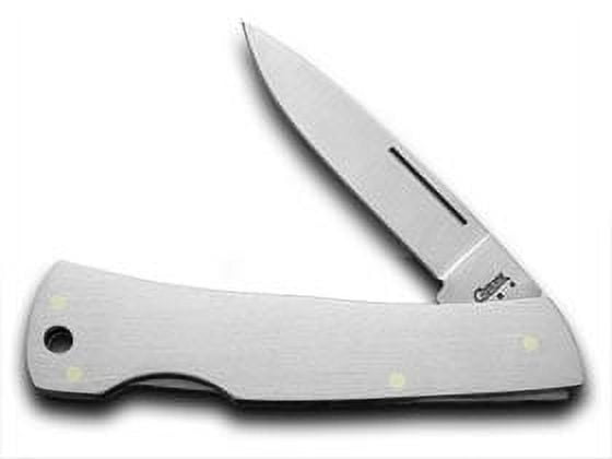 Case Brushed Stainless Steel Executive Lockback with Lanyard Hole 00004