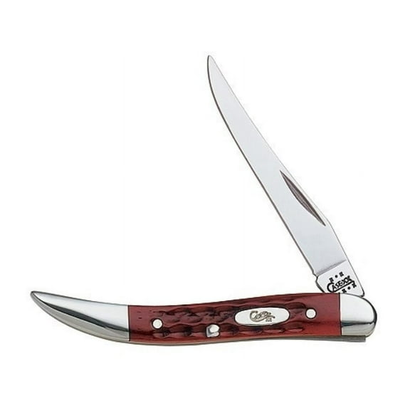 Case Small Red Bone Texas Toothpick Pocket Knife
