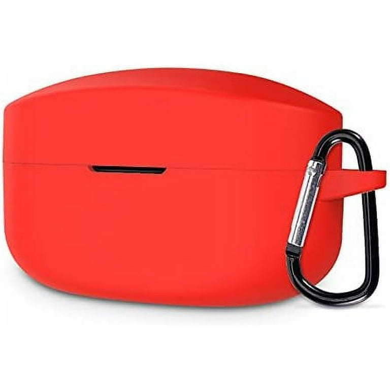 Case for Sony WF 1000XM4 Waterproof Case Cover Shockproof Protective Skin Silicone Case with Keychain for Sony WF 1000XM4 Wireless Earbud Headphones Red Walmart