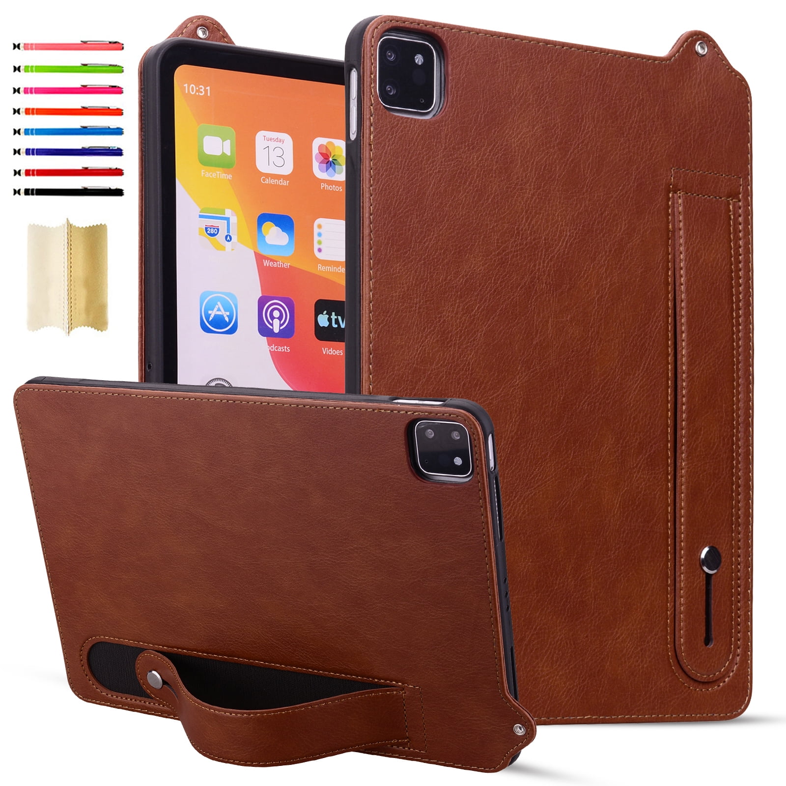 Case with Stand for iPad Air 13 Inch Case M2 (2025) Durable PU