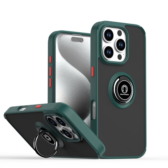 Case for T-Mobile Revvl 6 Pro 5G protective case, Slim Military Grade Car Holder Shockproof Anti-Drop Built-in Ring Holder Magnetic Kickstand Protective Cover