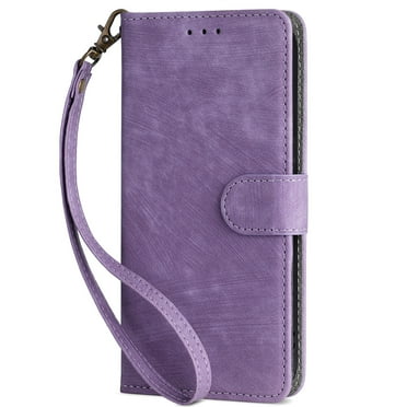 Case for TCL Lively Jitterbug Smart4 Wallet Protective Case, Leather Phone Case with Magnetic Closed Credit Card Slot - Wrist Strap Shockproof Protection Phone Case