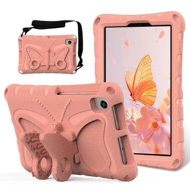 Case for TCL Tab 8 LE (9137w) / Tab 8 WiFi (9132x) 2023 Kids, Children Friendly, Boys and Girls EVA Handle Stand Shockproof Tablet Cover for TCL Tab 8 LE/WiFi, Lightpink