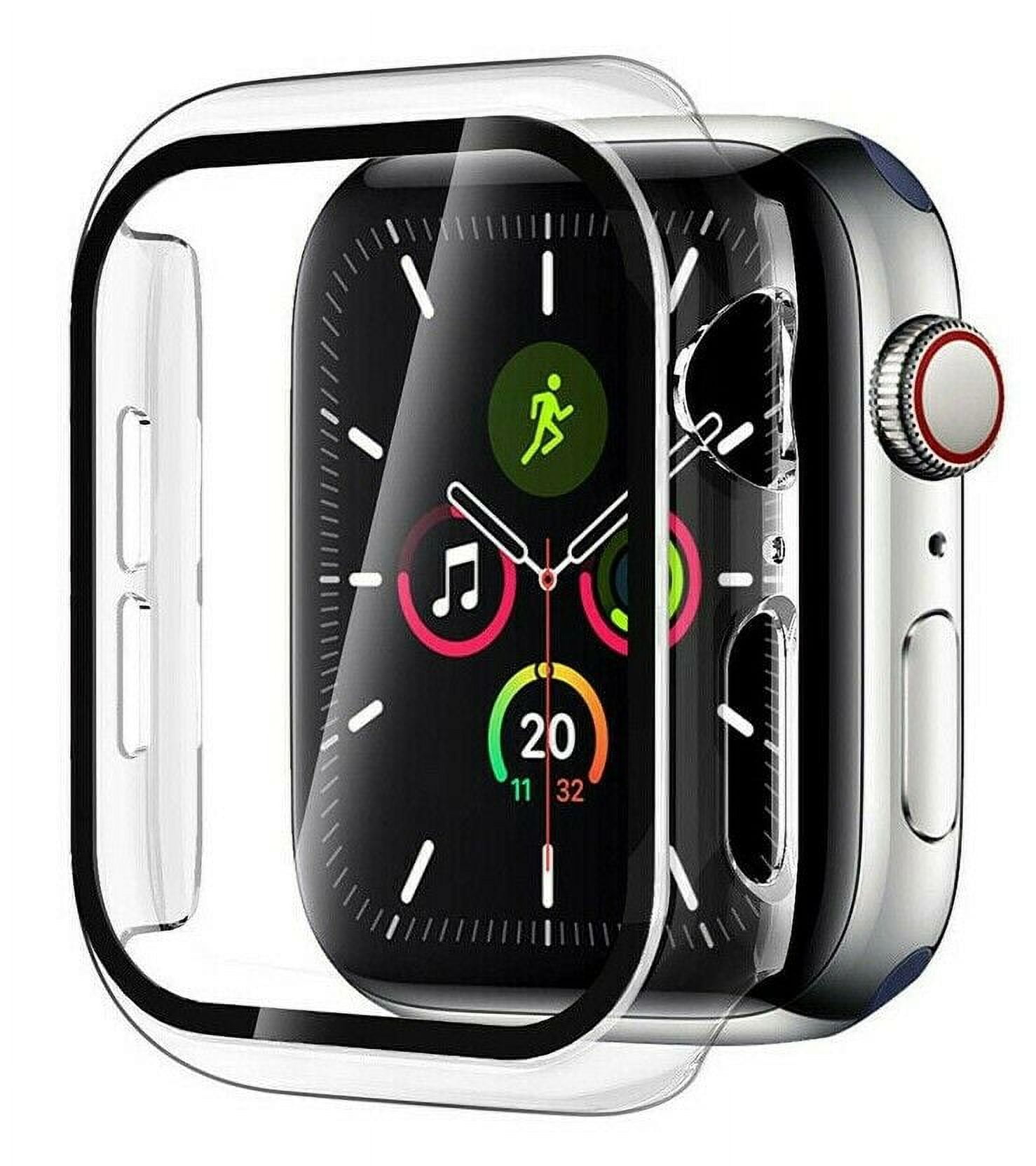 (8-Pack) Rinogear Screen Protector for Apple Watch 41mm Screen Protector iWatch Series 8 7 Case Friendly Accessories Flexible Full Coverage Clear TPU