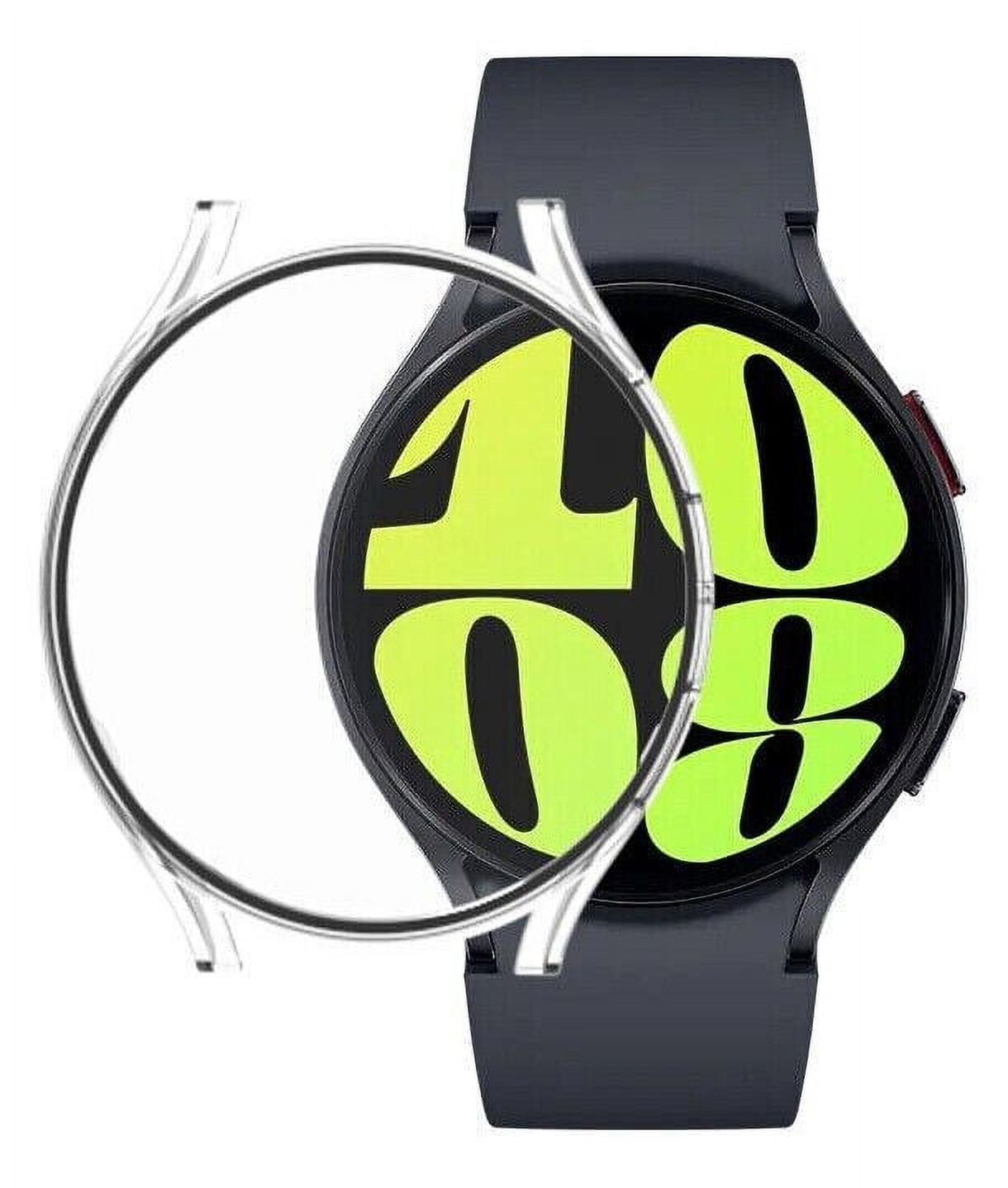 Case + Tempered Glass Screen Protector For Samsung Galaxy Watch 6