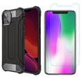 thumbnail image 1 of Case + Tempered Glass Screen Protector For iPhone 13 Mini - SuperGuardZ Heavy-Duty Shockproof Protective Guard Shield Cover Armor, 1 of 9