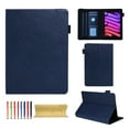 thumbnail image 1 of Case for Universal 7 Inch Android Tablet/Galaxy Tab A 7-Inch SM-T280 /Galaxy Tab 4 7" T230 /Onn 7 Inch, PU Leather Folio Multi-Angle Viewing Stand Card Slots Case with Elastic Band Case Cover,Darkblue, 1 of 5
