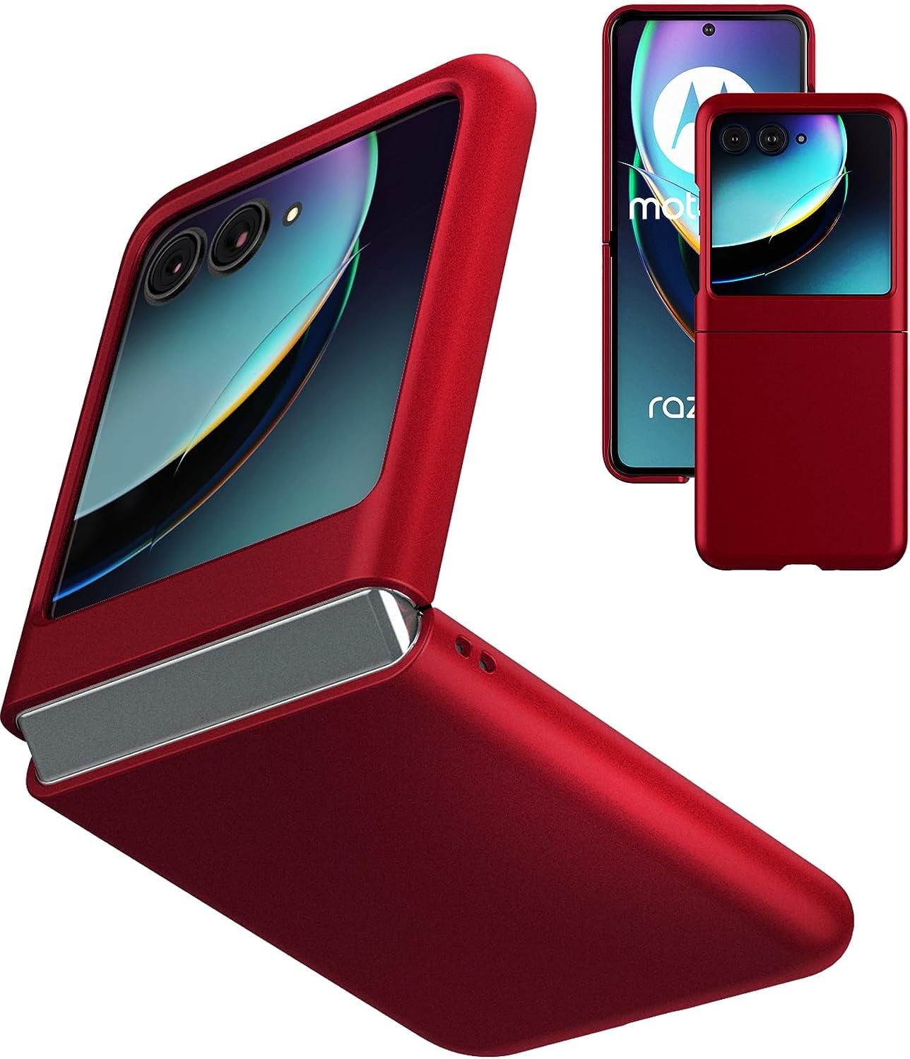 Case (Upgraded) for Motorola Razr Plus 2023 (Razr+ 2023) Hard PC Phone