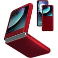 thumbnail image 1 of Case (Upgraded) for Motorola Razr Plus 2023 (Razr+ 2023) Hard PC Phone Case for Moto Razr+ 2023 / Razr 40 Ultra - Red, 1 of 13