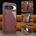 thumbnail image 1 of Case Wallet for Google Pixel 8 Wallet Case,2 in 1 Magnetic Detachable Leather Back Flip Case with Card Holders RFID Blocking, Wireless Charging Supported, Kickstand Phone Cover,Winered, 1 of 8