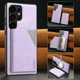thumbnail image 1 of Case Wallet for Samsung Galaxy S23 Ultra Wallet Case,2 in 1 Magnetic Detachable Leather Back Flip Case with Card Holders RFID Blocking, Wireless Charging Supported, Kickstand Phone Cover,Purple, 1 of 8