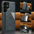 thumbnail image 1 of Case Wallet for Samsung Galaxy S23 Ultra Wallet Case,2 in 1 Magnetic Detachable Leather Back Flip Case with Card Holders RFID Blocking, Wireless Charging Supported, Kickstand Phone Cover,Blue, 1 of 8