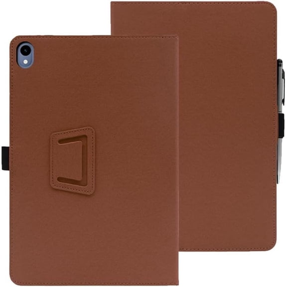Case for Walmart Onn 8 Inch Tablet Gen 4 (2024 Model) Folio Stand Smart Auto Wake/Sleep PU Leather Protective Case Smart Cover with Hand Strap Kickstand for Onn 10.1 4th Gen 100135923 - Brown