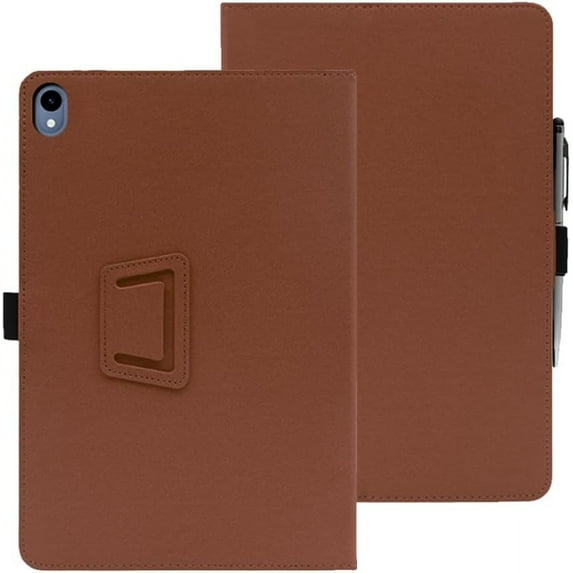 Case for Walmart Onn 8 Inch Tablet Gen 4 (2024 Model) Folio Stand Smart Auto Wake/Sleep PU Leather Protective Case Smart Cover with Hand Strap Kickstand for Onn 10.1 4th Gen 100135923 - Brown