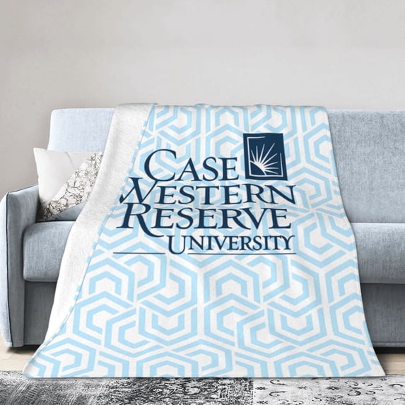 Case Western Reserve University Logo Blanket Large Luxury Fleece Soft ...
