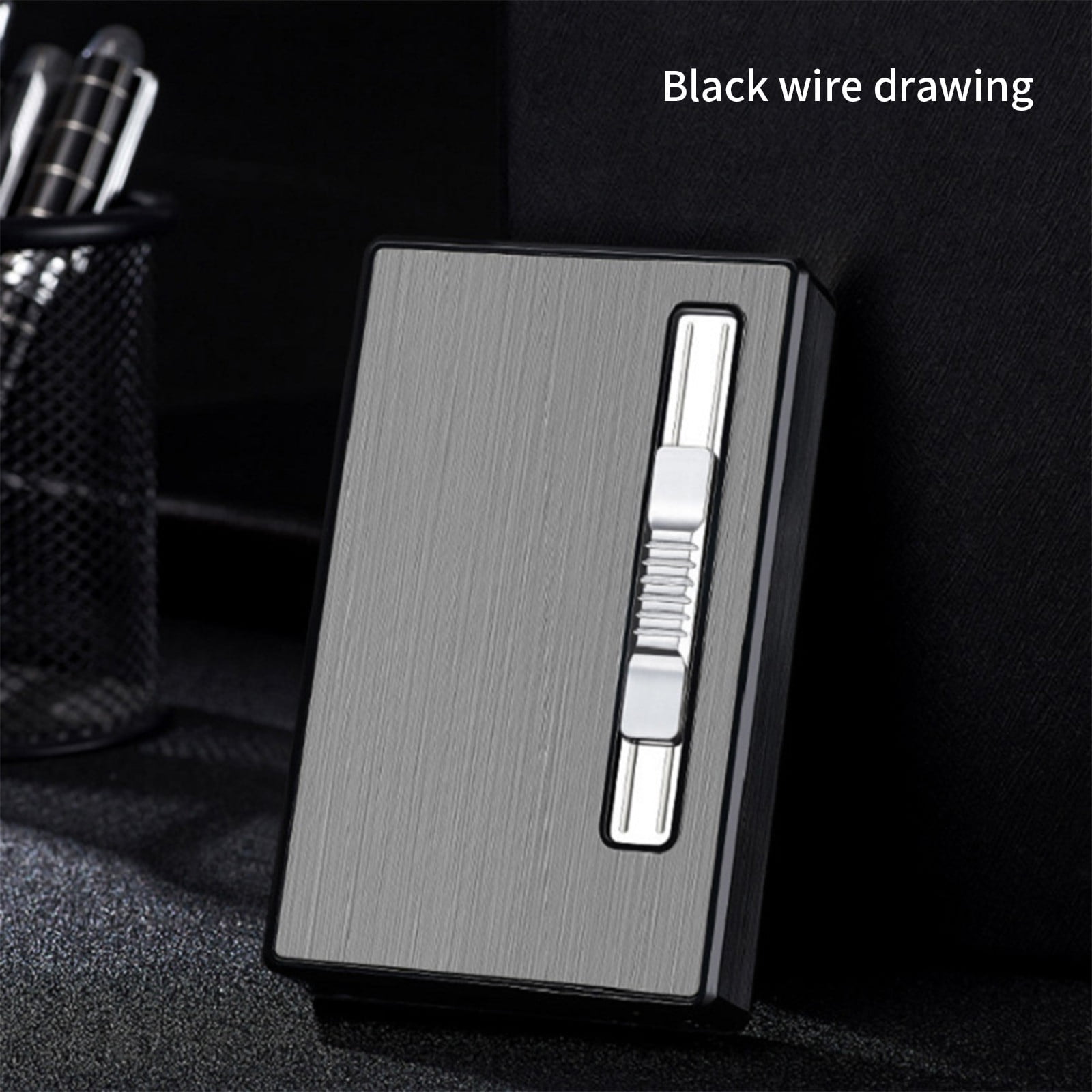 Case With Builtin Lighter Windproof Refillable Lighters Butane Torch Lighter Torch Lighter