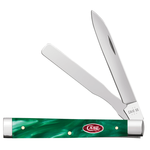 Case XX Knives Baby Doc Green Pearl Kirinite Stainless Pocket Knife