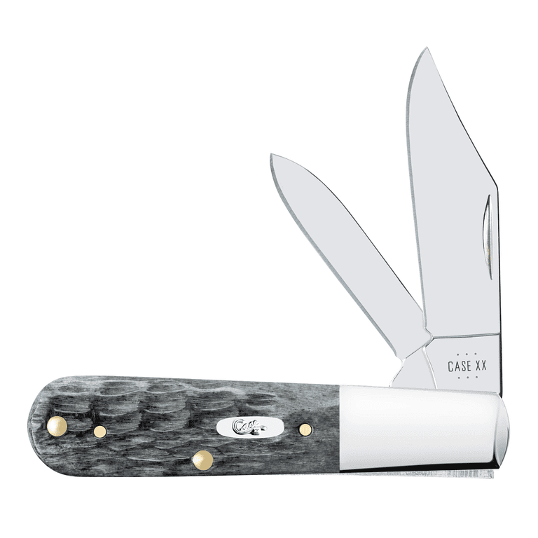 ◆pon.n Case, Knives 58423 Barlow Pocket Knife, Gray Bone Handle, Carbon