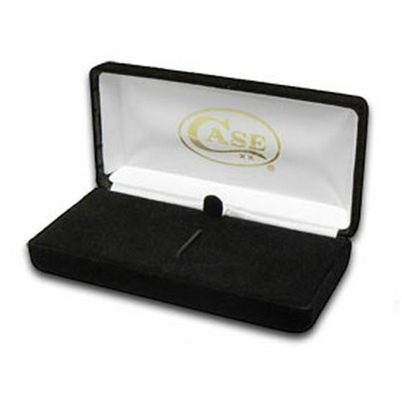 Case XX Knives Black Velvet Hinged Presentation Box for Pocket Knife