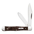 thumbnail image 1 of Case XX Knives Brown Maple Burl Wood Swell Center Jack Stainless Pocket Knife, 1 of 5