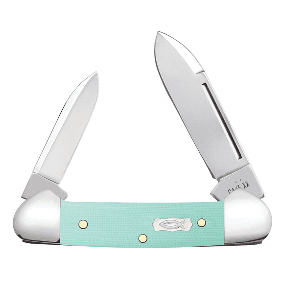 Case Knives Seafoam Green G-10 - Sm Baby Butterbean