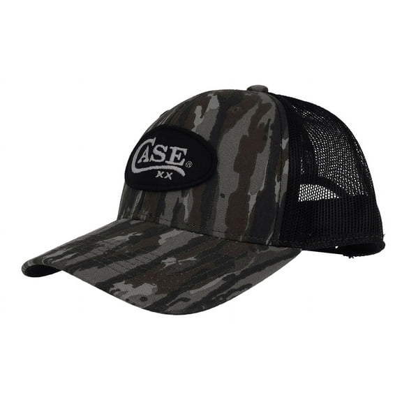 Case XX Knives Camo & Black Oval Logo Mesh Ball Cap Adjustable Hat