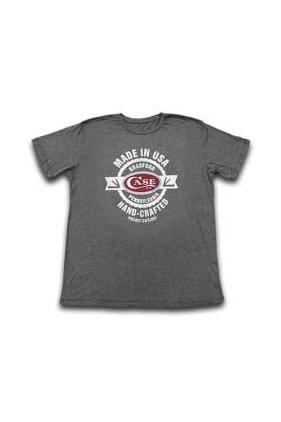 Knives Charcoal Black Made In USA Logo Small T-Shirt