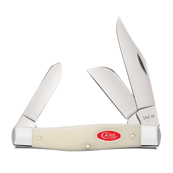 Case XX Knives Large Stockman Smooth Natural Bone Stainless Pocket Knife