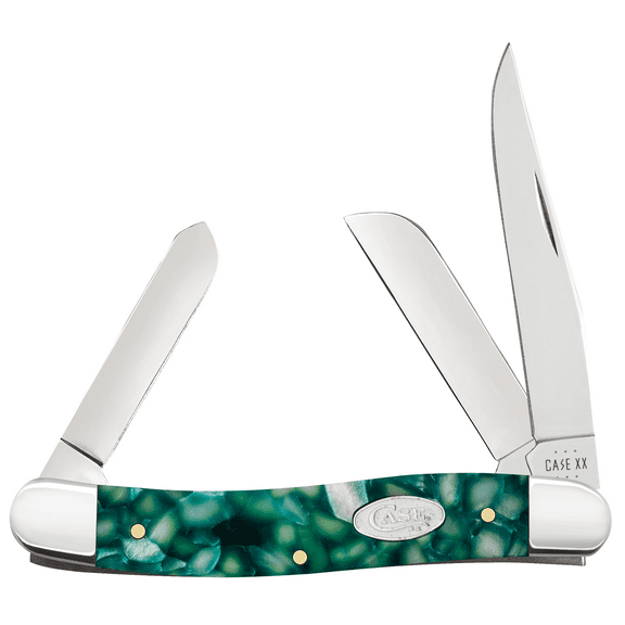 Case XX Knives Medium Stockman Green Kirinite Sparx Stainless Pocket Knife