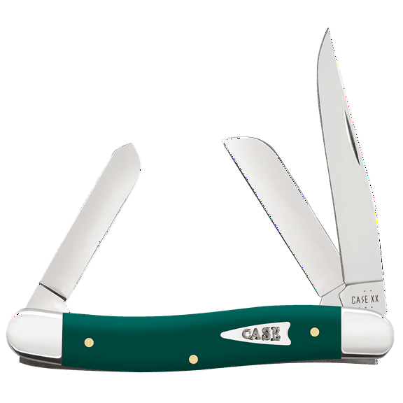 Case XX Knives Medium Stockman Spruce Green Synthetic Stainless Pocket Knife