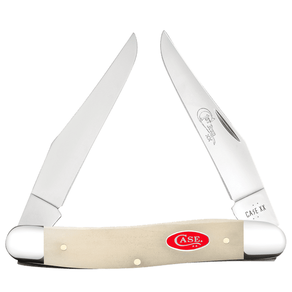 Case XX Knives Muskrat 1st Run Natural Bone Stainless 1/250 Pocket Knife