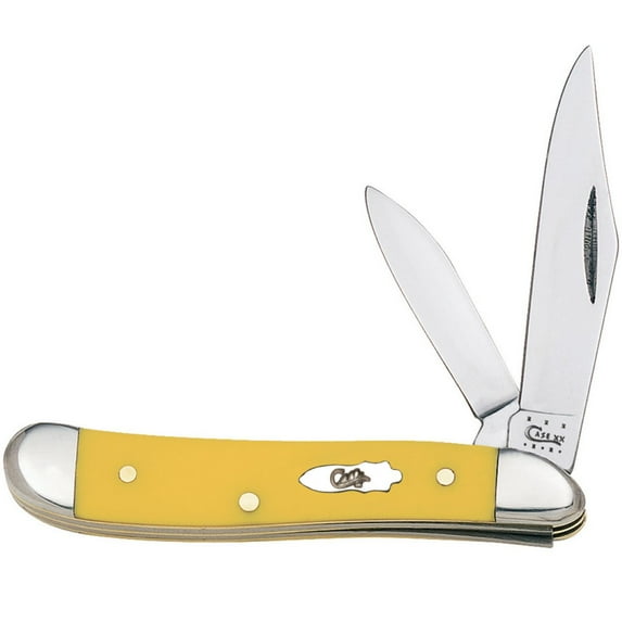 Case XX Knives Peanut Sunflower Delrin Stainless Steel Pocket Knife