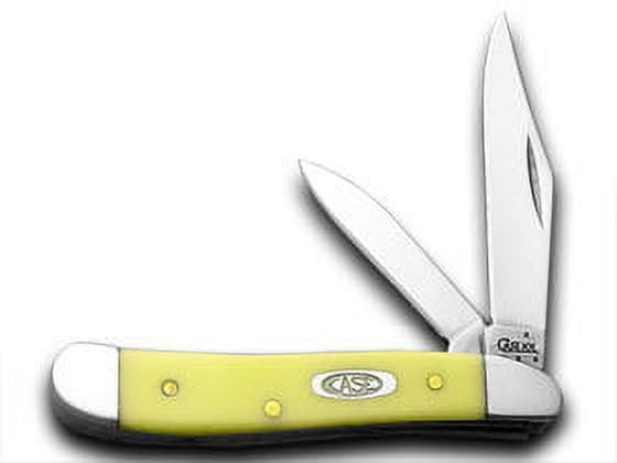 Case Knives-Yellow Synthetic CS Peanut main image 1