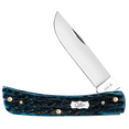thumbnail image 1 of Case XX Knives Sodbuster Jr Pocket Worn Mediterranean Blue Bone Pocket Knife, 1 of 4