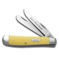 thumbnail image 1 of Case XX Knives Son's First Yellow Delrin Mini Trapper Stainless Pocket Knife CA-S/Y, 1 of 5
