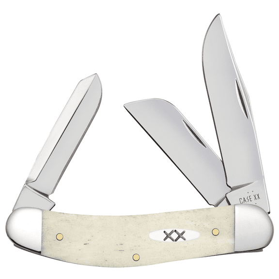 Case XX Knives Sowbelly Stockman Natural Bone Stainless Pocket Knife