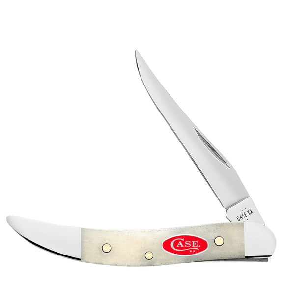 Case XX Knives Toothpick Smooth Natural Bone Stainless Pocket Knife
