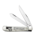 thumbnail image 1 of Case XX Knives Trapper Basketball 'Swish' Natural Bone Stainless Pocket Knife, 1 of 1