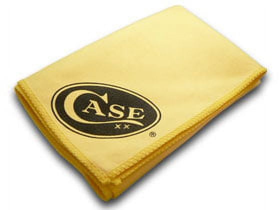 CASE XX Knives Yellow Absorbent Jewler's Cloth for Polishing Pocket Knife