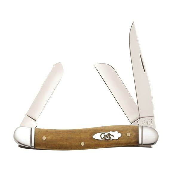 Case XX Knives Smooth Antique Bone Medium Stockman Stainless Pocket Knife