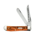 thumbnail image 1 of Case XX Mini Trapper Contractor Gift Orange Synthetic Stainless Pocket Knife, 1 of 2