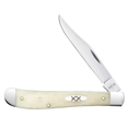 thumbnail image 1 of Case XX Knives Slimline Trapper Smooth Natural Bone Stainless Pocket Knife, 1 of 5