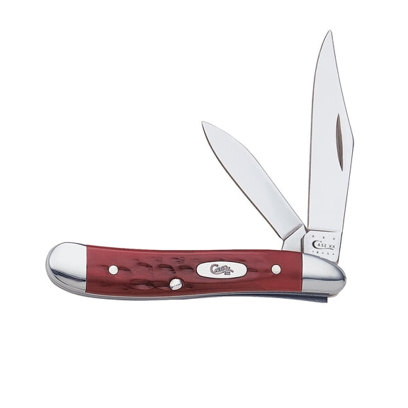 Case Peanut Red Stainless Steel 2.88 in. Pocket Knife