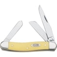 thumbnail image 1 of Case XX WR Pocket Knife Yellow Synthetic Medium Stockman SS Item #80035 - (3318 SS) - Length Closed: 3 5/8 Inches, 1 of 1