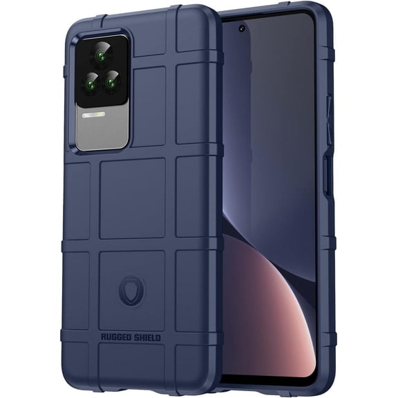 Case for Xiaomi Redmi K50, Heavy Duty Shockproof Military Grade Drop Tested Phone Case Super Sturdy Bumper Rugged Cover for Xiaomi Redmi K50 Pro HD Blue