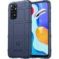 thumbnail image 1 of Case for Xiaomi Redmi Note 11 4G, Heavy Duty Shockproof Military Grade Drop Tested Case Super Sturdy Bumper Rugged Cover for Xiaomi Redmi Note 11 4G/Redmi Note 11S HD Blue, 1 of 7