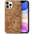 thumbnail image 1 of Case Yard Wooden Case Outside Soft TPU Silicone, Slim Fit Shockproof Wood Protective Phone Cover for Girls Boys Men and Women, Supports Wireless Charging Vintage Sea Design case for iPhone-12-Pro-Max, 1 of 7